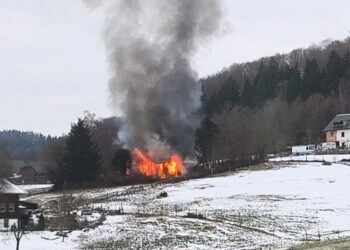 Wohnhausbrand in Frankenburg