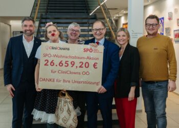 Überwältigende Solidarität: SPÖ-Vöcklabruck spendet an CliniClowns