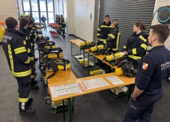 39 Atemschutz-Geräteträger erstmals auf Bezirksebene ausgebildet