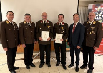 FF Regau zieht Bilanz: Weniger Einsätze, aber ein intensives Jubiläumsjahr