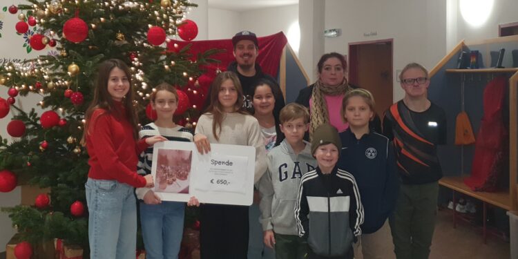 Kinder sammeln Spenden für Werkstätte der Lebenshilfe OÖ