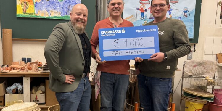 FPÖ Ebensee initiiert Spendenaktion für Malwerkstatt