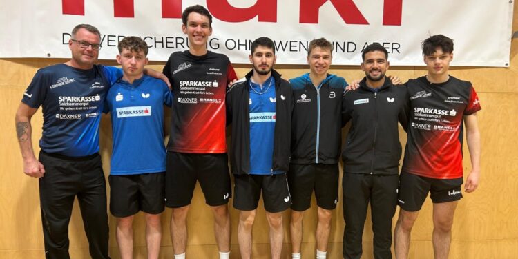 Tischtennis: Salzburg 1 im Cup zu stark – Ebenseer haben nun Oberes Play-Off im Fokus