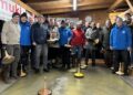 Lions und Kiwanis – freundschaftliches Treffen auf der Eisbahn