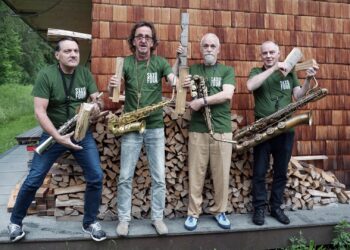 Saxofour im OKH: Die Rückkehr zu den Wurzeln