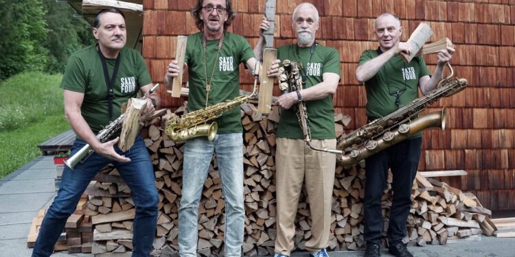 Saxofour im OKH: Die Rückkehr zu den Wurzeln
