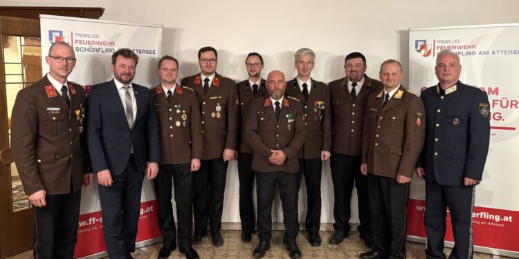 Einsatzreich und engagiert: Freiwillige Feuerwehr Schörfling am Attersee zieht Bilanz