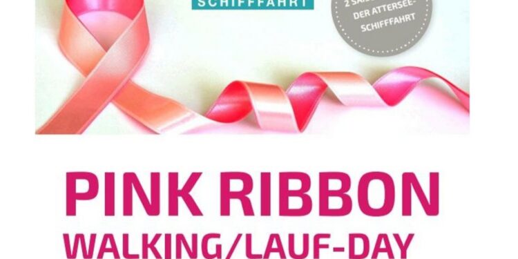Pink Ribbin Walking/Lauf Day in Seewalchen