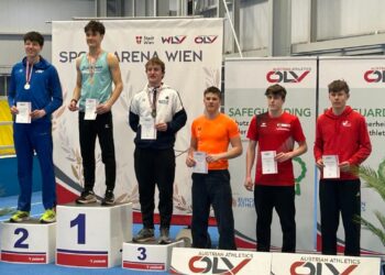 Starke Leistungen der Sportunion Gmunden bei den Österreichischen U18-Hallenmeisterschaften in Wien