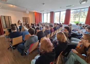 Lesung mit Sandra Weihs am Gymnasium Bad Ischl