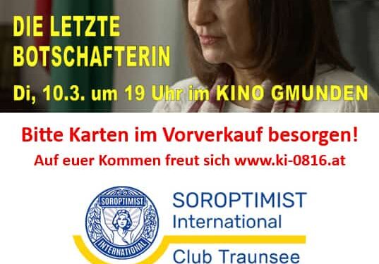 Soroptimistinnen und KI 0816 laden zum Film