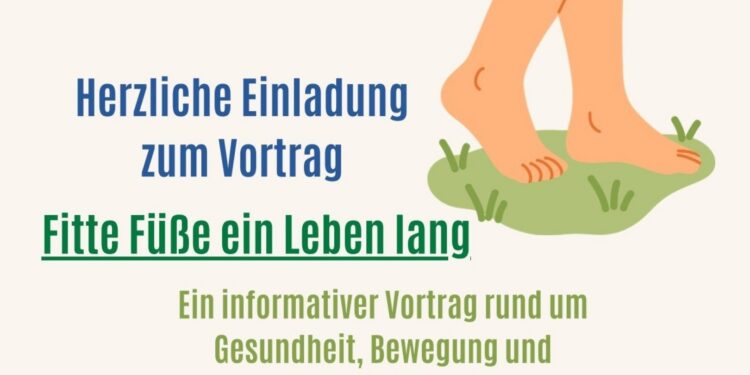 Vortrag – Fitte Füße ein Leben lang