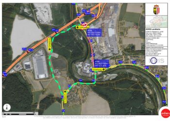 B144: Sanierung am Steyrermühler Berg sorgt für Umleitungen