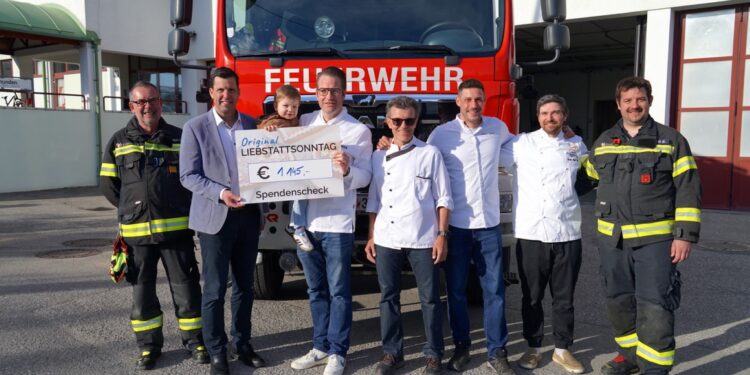 Ein Herz für die Gmundner Feuerwehr – Die Gmundner Konditoren zeigen soziales Engagement