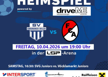 Erster gegen Zweiter: SV Gmundner Milch empfängt FC Andorf zum Gipfeltreffen