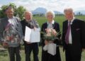 Seniorenbund Landesobmann LH a.D. Dr. Josef Pühringer gratulierte Paula Attwenger zum 100. Geburtstag