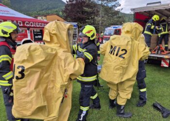 Chlorgasaustritt im Goiserer Parkbad beübt