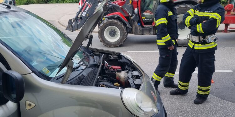 PKW-Brand in Bad Ischl