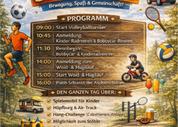 Sportfest Atzbach am 04. Juli 2026 – Bewegung, Spaß & Gemeinschaft!