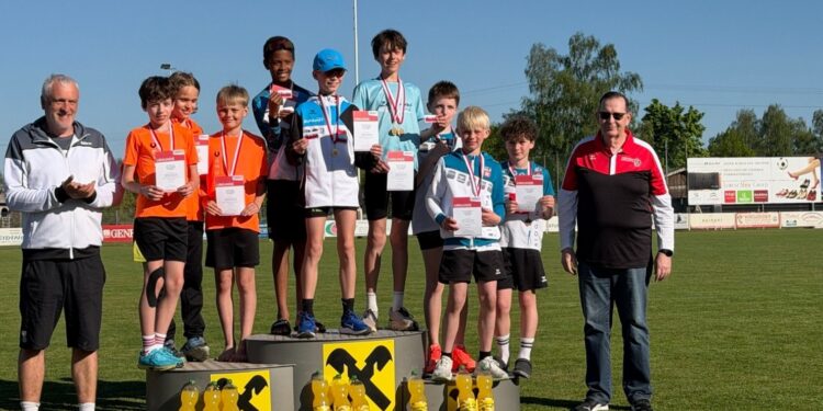 Starker Saisonauftakt für Gmundner Leichtathletik Nachwuchs bei U14-Mehrkampf-Landesmeisterschaften