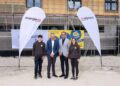 Energie AG: Gleichenfeier für „Lehrlings PowerBase“ in Gmunden