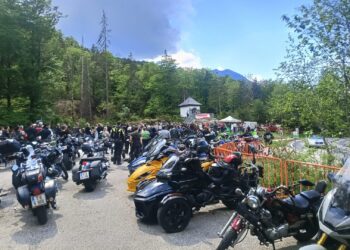 Dritte Motorradsegnung im Weißenbachtal