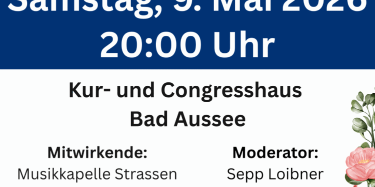 Muttertagskonzert Musikkapelle Strassen