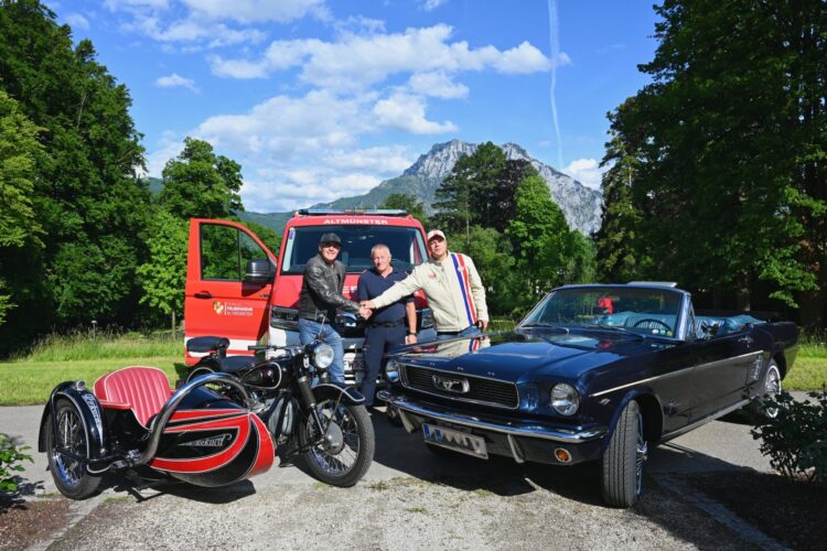 Oldtimertreffen in Altmünster am Pfingstsonntag