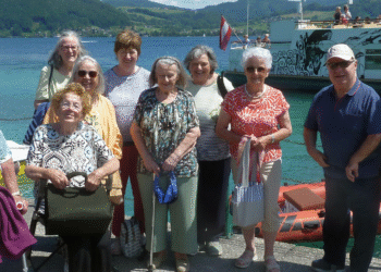 Ausflug des Hausruckviertler Mundartkreises zum Attersee