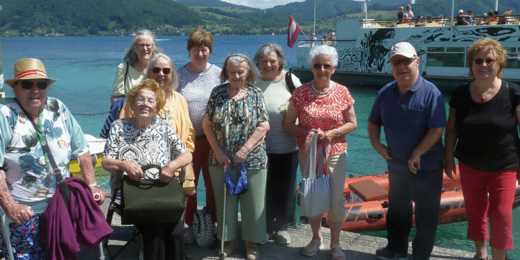 Ausflug des Hausruckviertler Mundartkreises zum Attersee