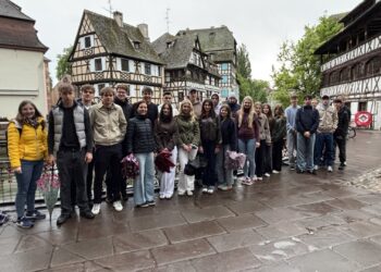 Europa hautnah: BHAK Bad Ischl bei Euroscola in Straßburg