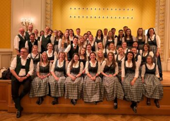 Feuerwehrmusikkapelle Langwies musizierte bei ZAM-Abschlussgala im Wiener Konzerthaus