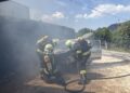 Neuerlicher PKW Brand in Laakirchen