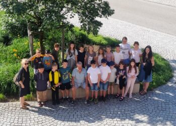 Schulbesuch am Gemeindeamt