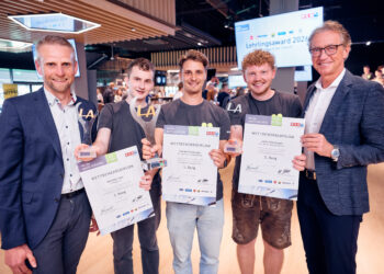 Lehrlinge holten für die Energie AG einen Doppelsieg