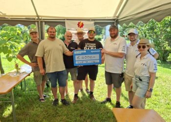 Erfolgreiches Nudelfest des Vereines „Hände die helfen“ mit großzügiger Spendenübergabe!