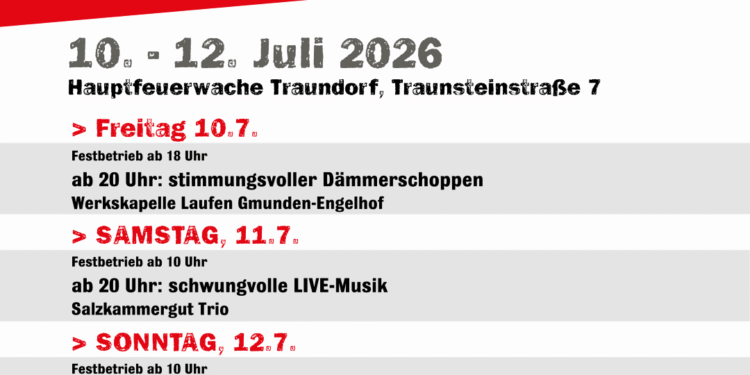 Depotfest FF Gmunden 2026