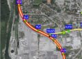 Straßenarbeiten an der B144 in Laakirchen machen Sperren notwendig