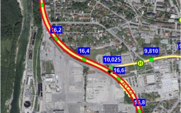 Straßenarbeiten an der B144 in Laakirchen machen Sperren notwendig