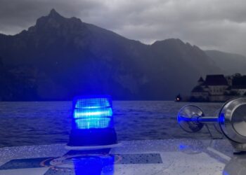 Sturmeinsatz im Salzkammergut: Wasserrettung im Dauereinsatz