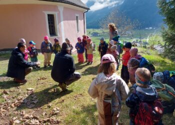 Kindergartenkinder aus Gosau gestalten ihre Projektwoche selbst