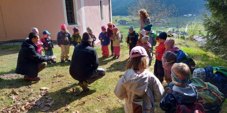 Kindergartenkinder aus Gosau gestalten ihre Projektwoche selbst