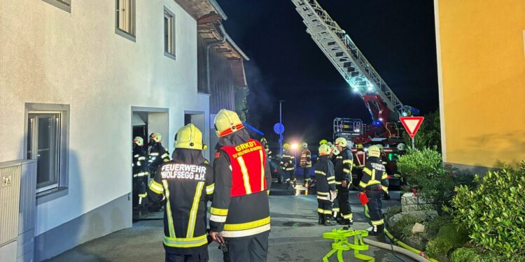 Garagenbrand in Hippelsberg