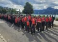 Ischler Jugendgruppen beim Bezirksjugendfeuerwehrlager in St. Wolfgang