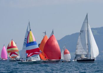 Hochbetrieb im Union-Yacht-Club Attersee