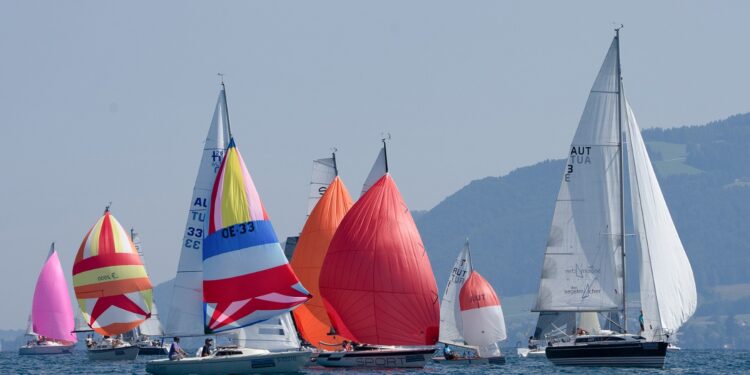 Hochbetrieb im Union-Yacht-Club Attersee