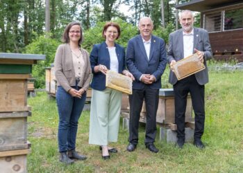 LRin Michaela Langer-Weninger: Süße Neuigkeiten für OÖ Imkerinnen und Imker