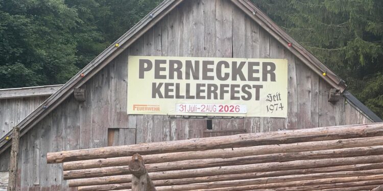 50. Pernecker Kellerfest: Ein Jubiläum mit Geschichte