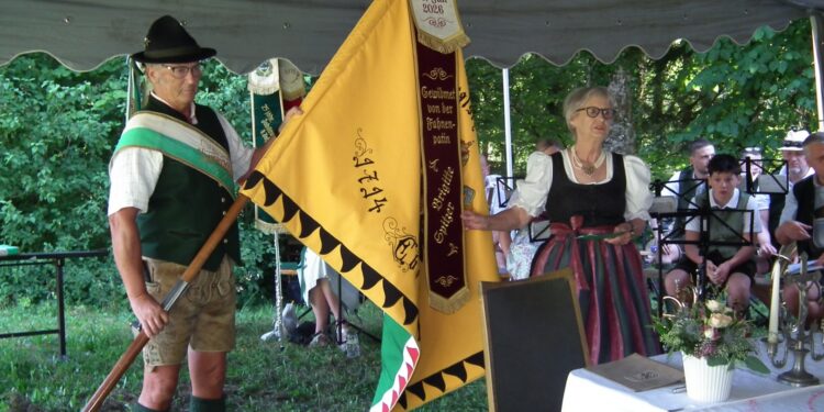 Fahnenweihe Kranzlschützenverein Ebensee