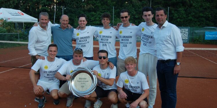Doppelter Meisterjubel im Tennisclub UTC Gmunden– Ein Abend voller Emotionen und großer Erfolge